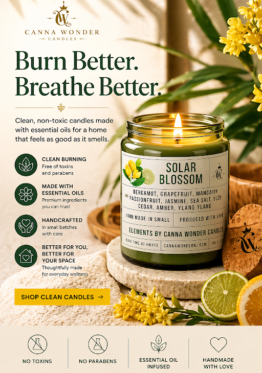 ELEMENTS Organic Soy Candles