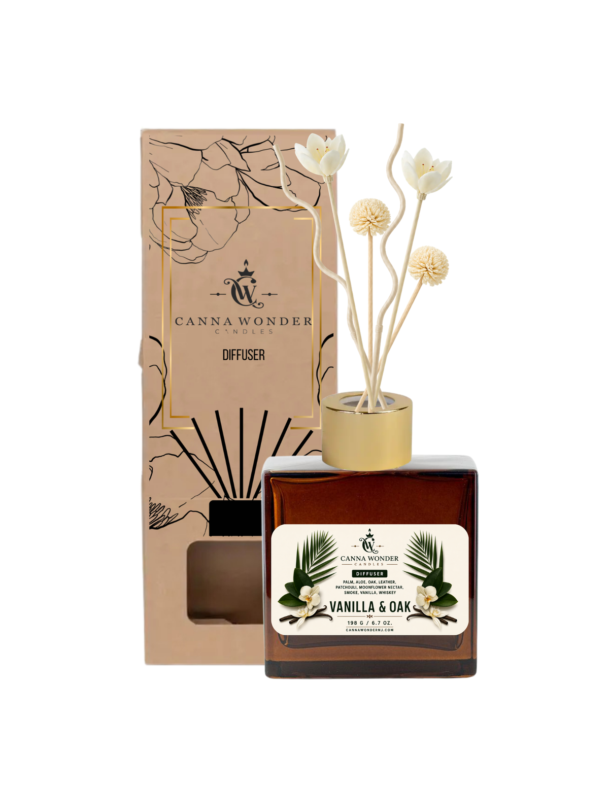 Vanilla and White Oak  Diffuser