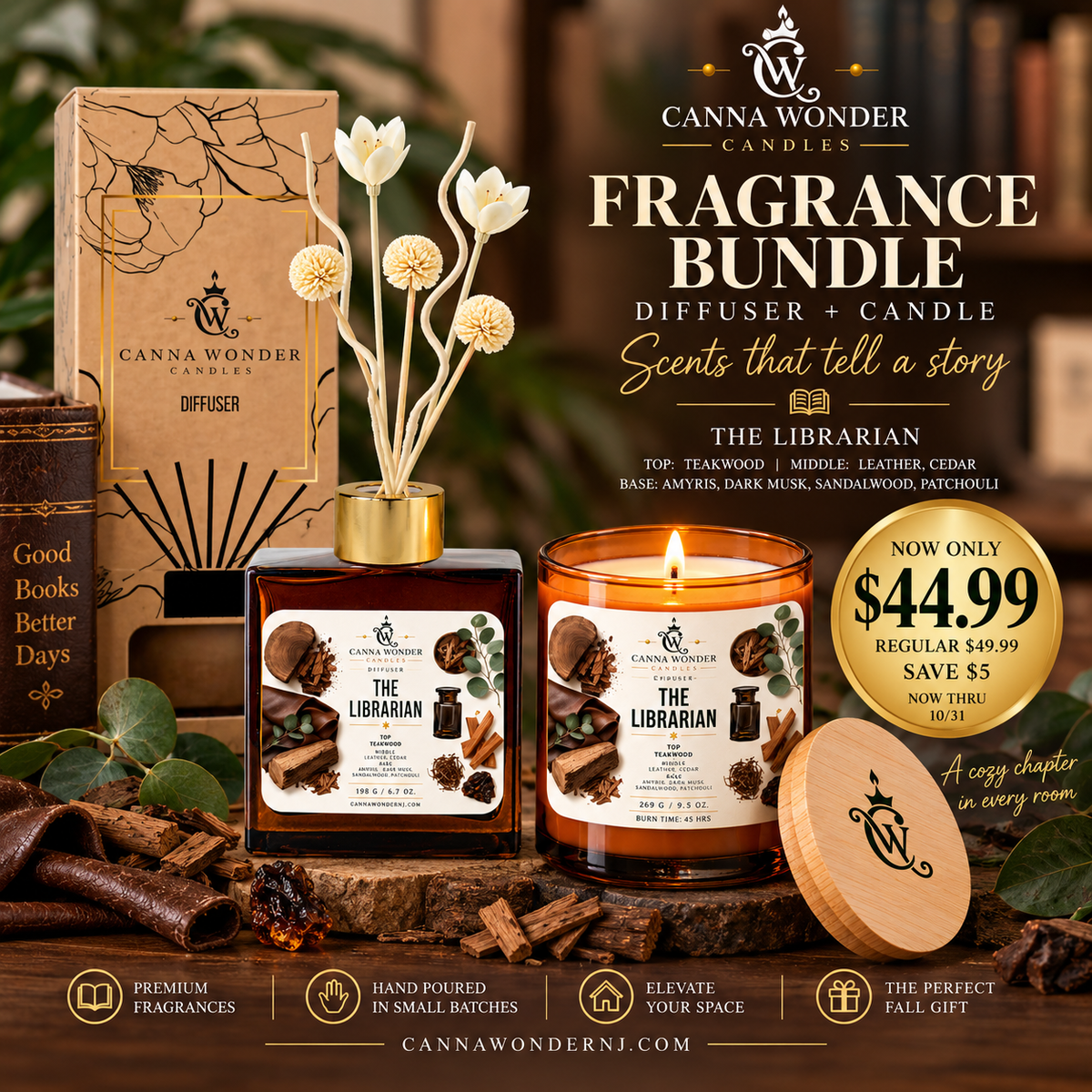 The Librarian Fragrance Bundle