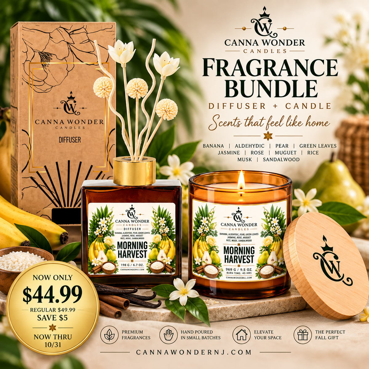 Morning Harvest Fragrance Bundle